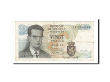 Banknote, Belgium, 20 Francs, 1964, 1964-06-15, EF(40-45)