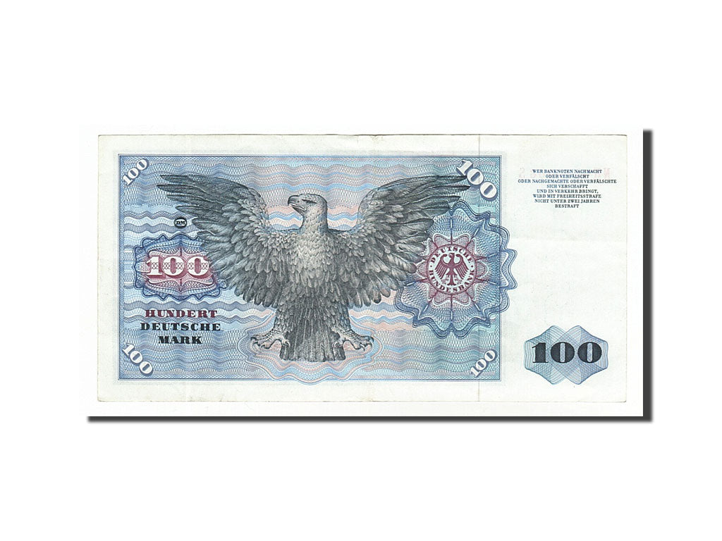 Germany - Federal Republic, 100 Deutsche Mark, 1980, KM #34d, 1980-01-02,...