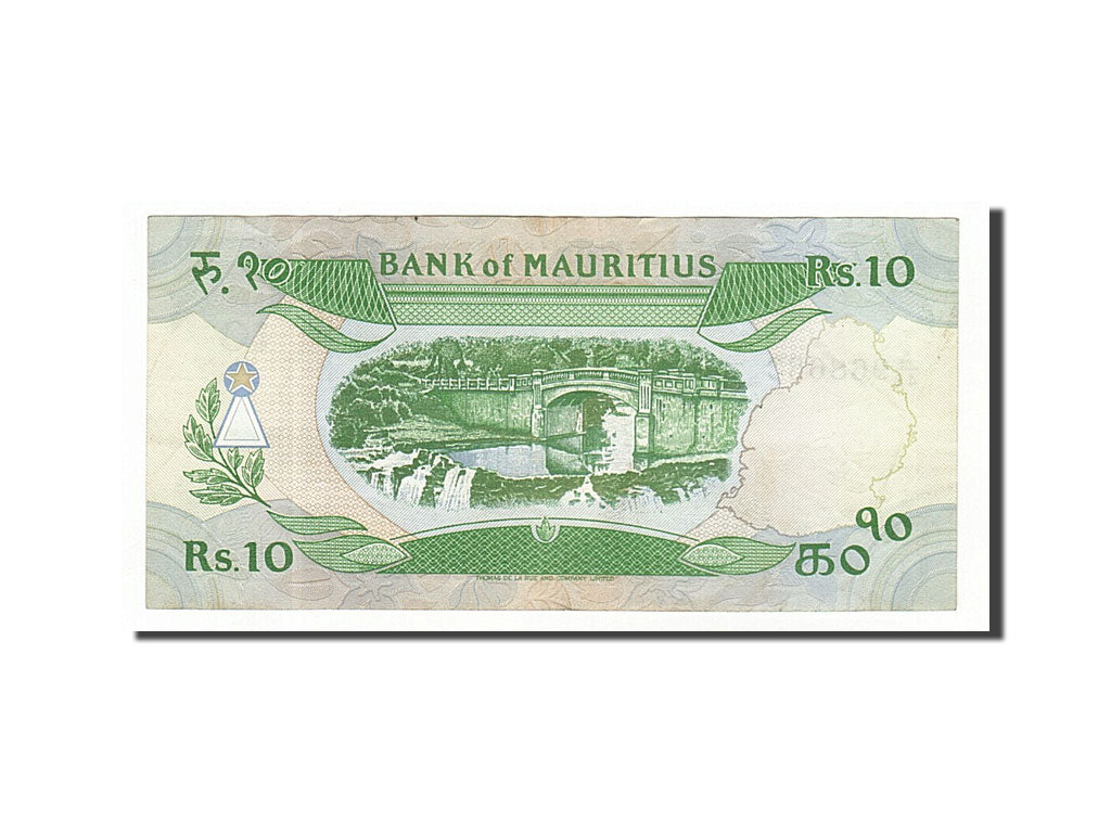Banknote, Mauritius, 10 Rupees, 1985, KM:35b, AU(50-53)