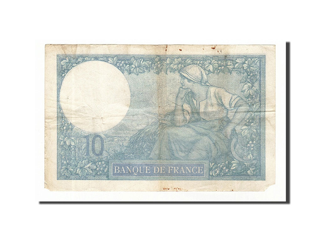 Banknote, France, 10 Francs, 10 F 1916-1942 ''Minerve'', 1918, 1918-04-13