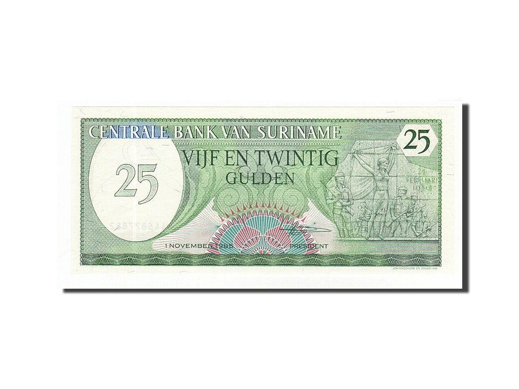 Suriname, 25 Gulden, 1985-11-01, FDS
