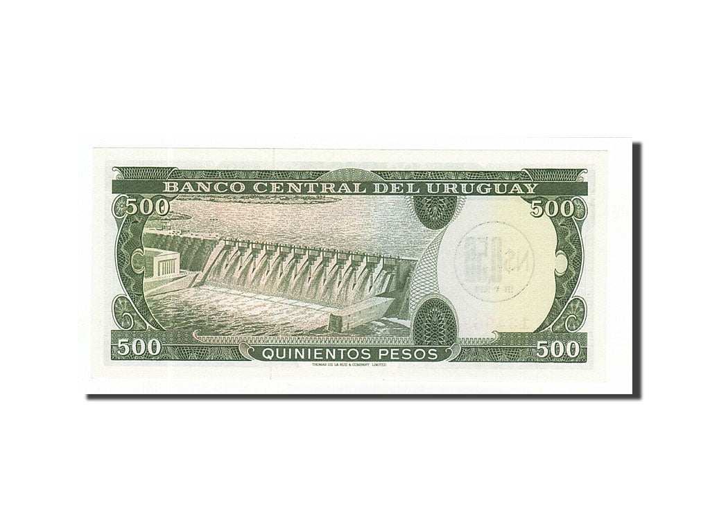 Billet, Uruguay, 0.50 Nuevo Peso on 500 Pesos, 1975, NEUF