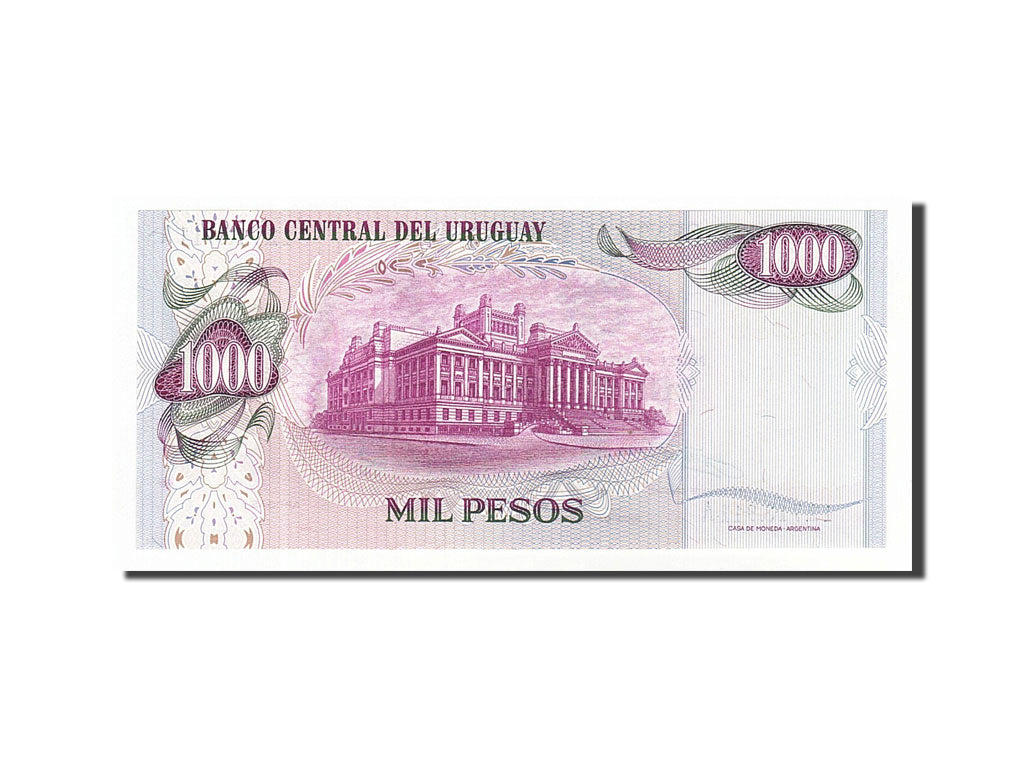Banknote, Uruguay, 1000 Pesos, 1974, UNC(65-70)