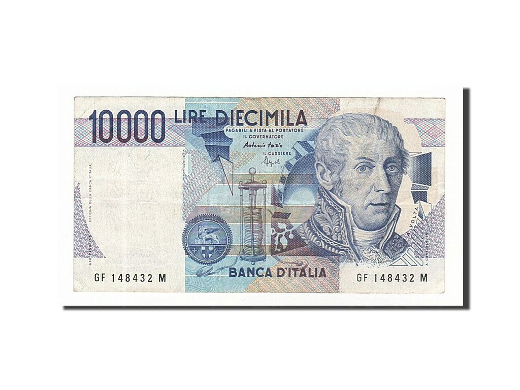 Geldschein, Italien, 10,000 Lire, 1984, 1984-09-03, SS
