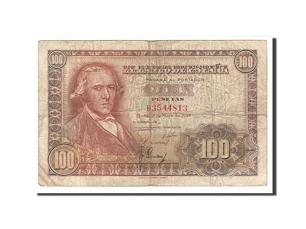 Billete, 100 Pesetas, 1948, España, 1948-05-02, RC+
