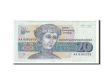 Geldschein, Bulgarien, 20 Leva, 1991, SS