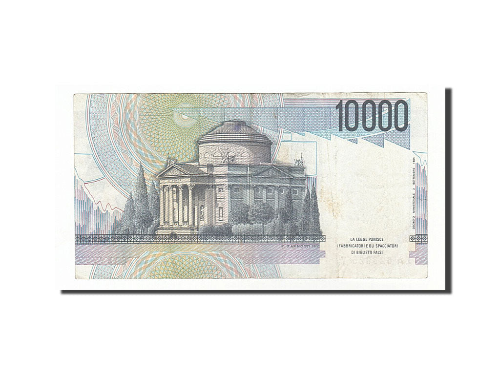 Banknote, Italy, 10,000 Lire, 1984, 1984-09-03, VF(30-35)