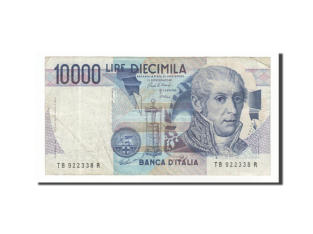 Banknote, Italy, 10,000 Lire, 1984, 1984-09-03, VF(30-35)