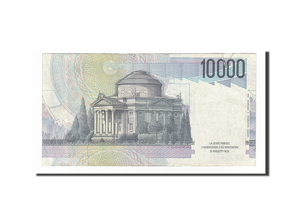 Banknote, Italy, 10,000 Lire, 1984, 1984-09-03, VF(20-25)