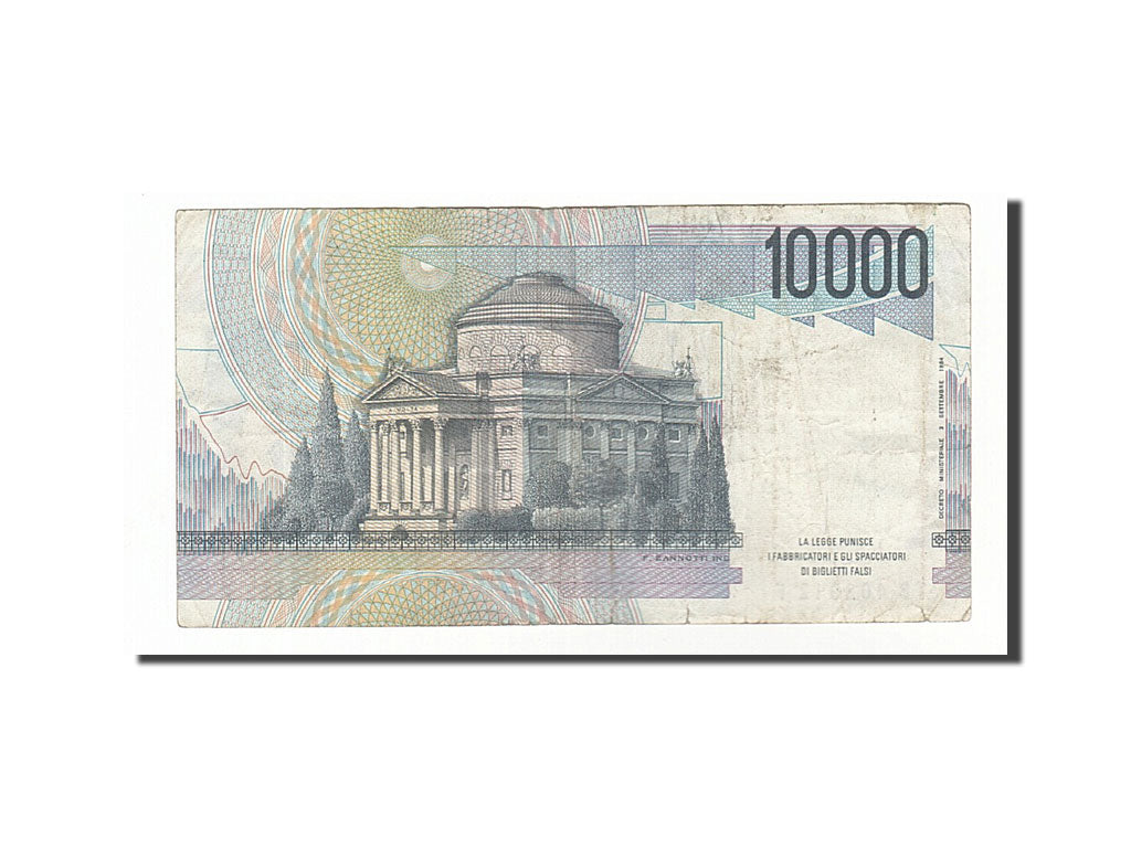 Banknote, Italy, 10,000 Lire, 1984, 1984-09-03, VF(30-35)
