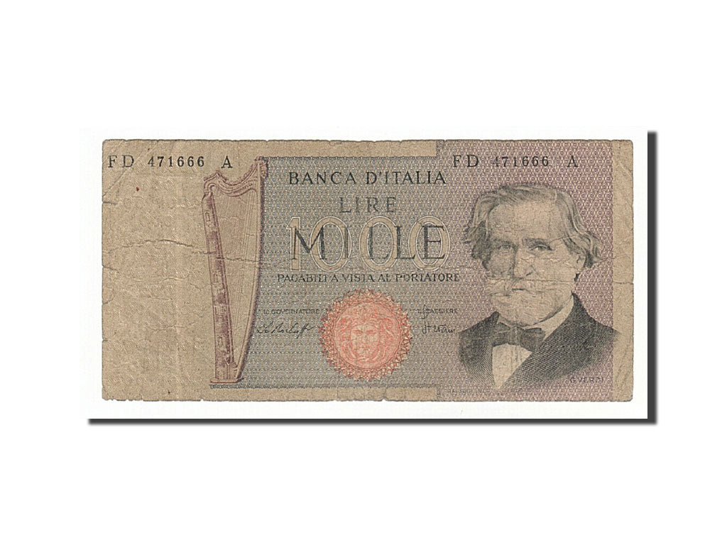 Banconote, Italia, 1000 Lire, 1979, 1979-05-10, B+
