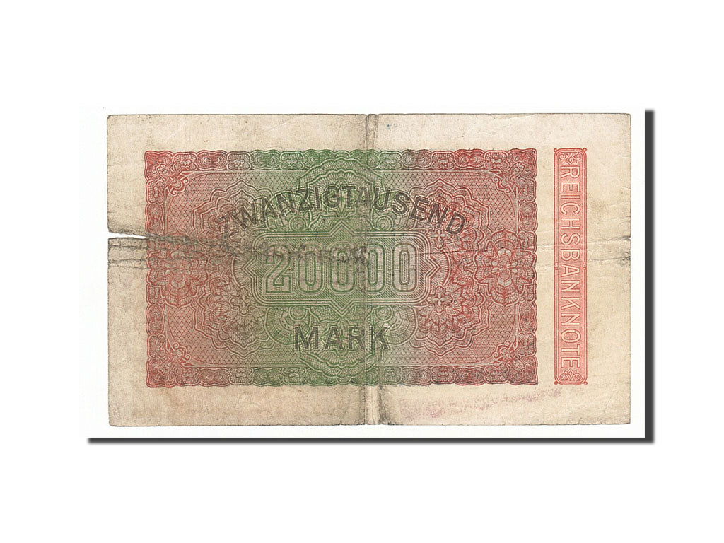 Banknote, Germany, 20,000 Mark, 1923, 1923-02-20, VF(20-25)