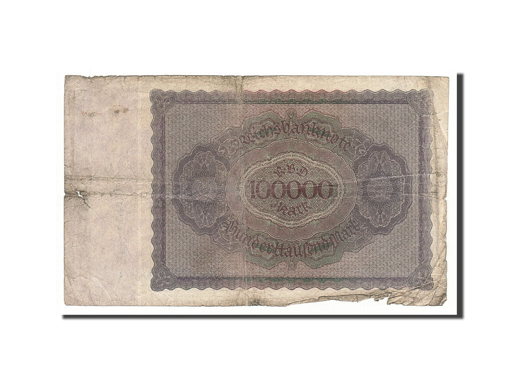 Banknote, Germany, 100,000 Mark, 1923, 1923-02-01, VG(8-10)
