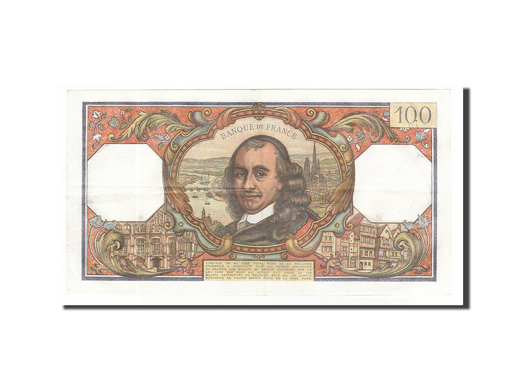 Billete, Francia, 100 Francs, 100 F 1964-1979 ''Corneille'', 1965, 1965-12-02