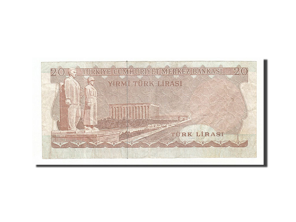 Banknote, Turkey, 20 Lira, 1974, VF(30-35)