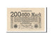 Banknote, Germany, 200,000 Mark, 1923, AU(55-58)