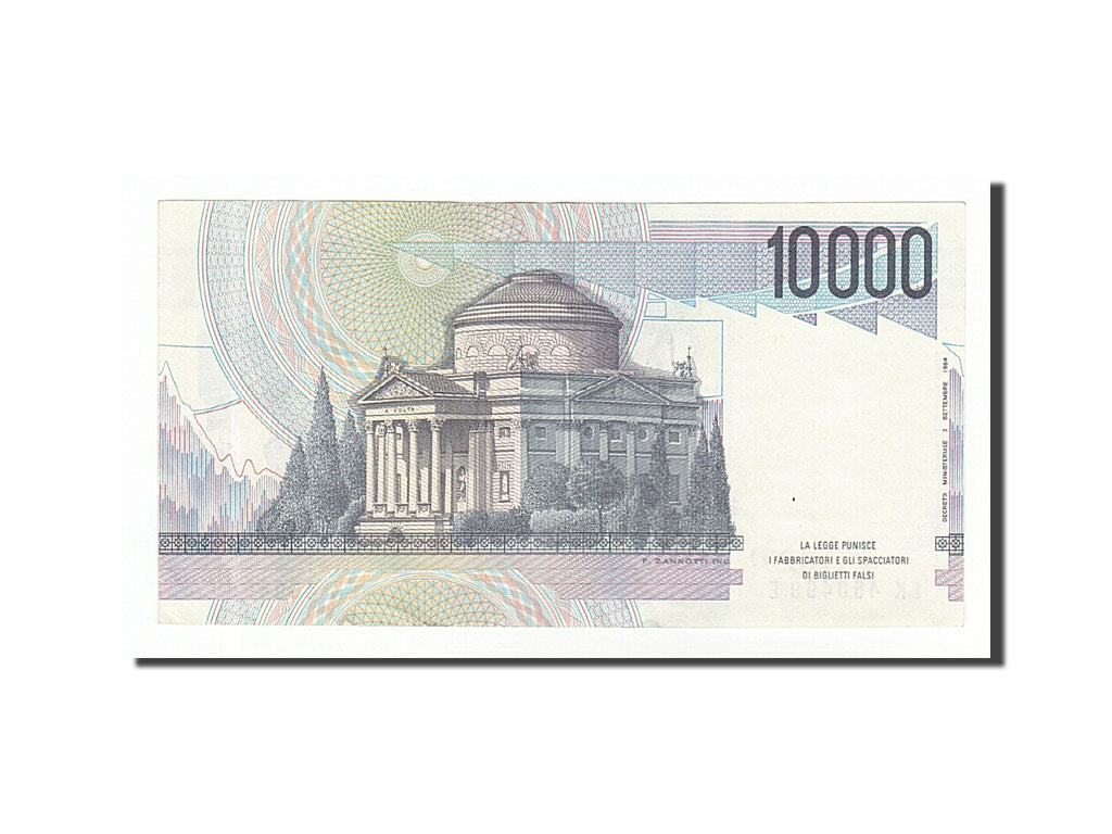 Banconote, Italia, 10,000 Lire, 1984, 1984-09-03, SPL-