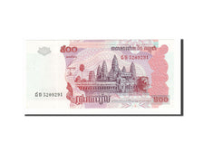 Banknote, Cambodia, 500 Riels, 2004, AU(55-58)