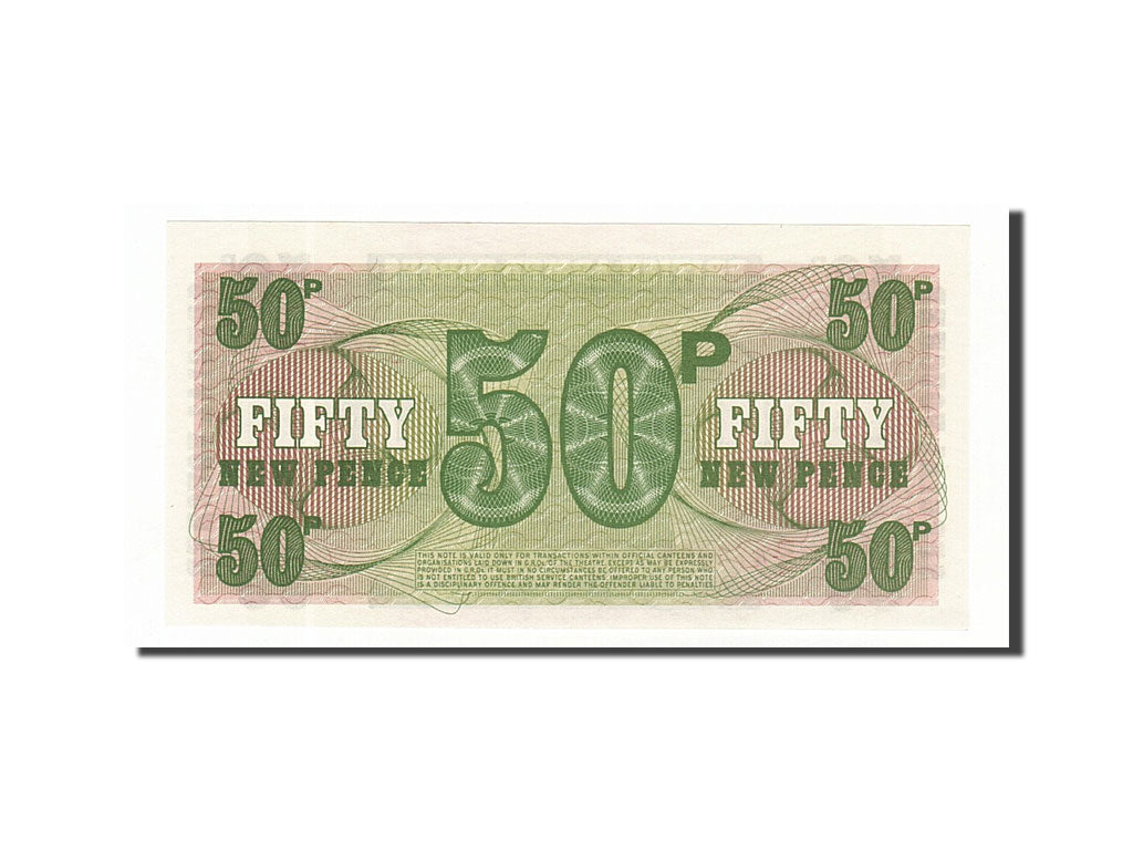 Banknote, Great Britain, 50 New Pence, 1972, UNC(65-70)