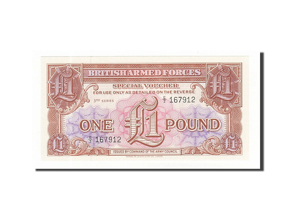 Billet, Grande-Bretagne, 1 Pound, 1956, NEUF