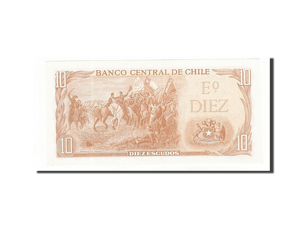 Billete, 10 Escudos, Chile, SC