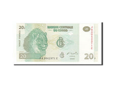 Banknote, Congo Democratic Republic, 20 Francs, 2003, 2003-06-30, UNC(65-70)