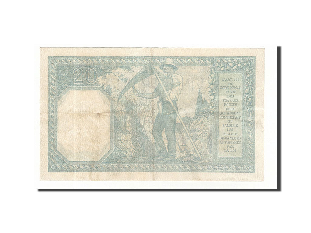 Geldschein, Frankreich, 20 Francs, 20 F 1916-1919 ''Bayard'', 1917, 1917-09-06