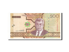 Banknote, Turkmenistan, 500 Manat, 2005, AU(55-58)