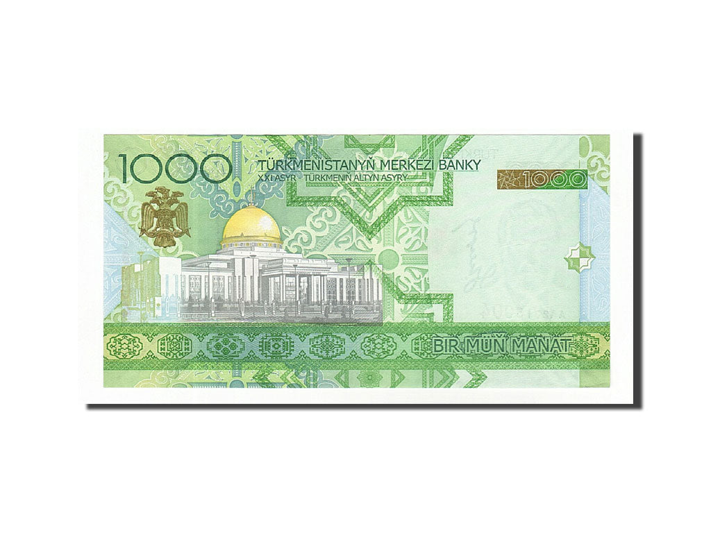 Banconote, Turkmenistan, 1000 Manat, 2005, SPL