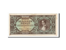Banknote, Hungary, 100,000 Pengö, 1945, 1945-10-23, VF(20-25)