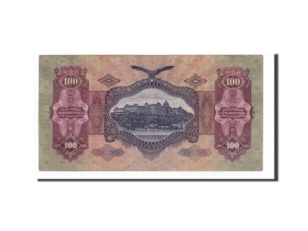 Banknote, Hungary, 100 Pengö, 1930, 1930-07-01, AU(50-53)