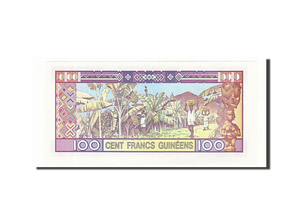 Banknote, Guinea, 100 Francs, 1985, UNC(65-70)