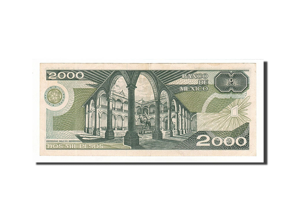 Billet, Mexique, 2000 Pesos, 1987, 1987-02-24, TTB