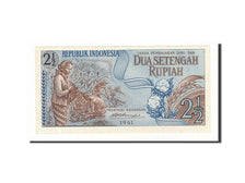 Geldschein, Indonesien, 2 1/2 Rupiah, 1961, UNZ