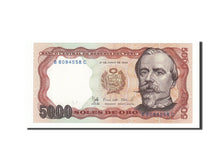 Banconote, Perù, 5000 Soles De Oro, 1985, 1985-06-21, FDS