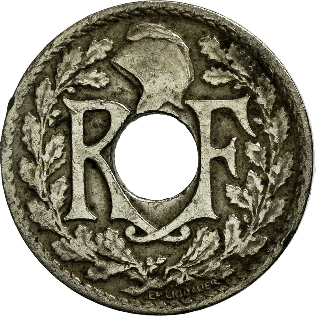 Coin, France, Lindauer, 10 Centimes, 1923, Poissy, VF(30-35), Copper-nickel