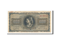Banknote, Greece, 1000 Drachmai, 1942, 1942-08-21, VF(20-25)