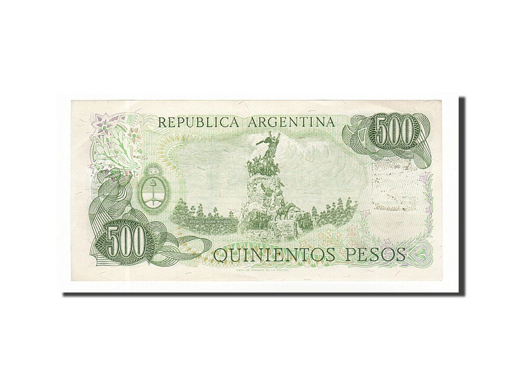 Banknote, Argentina, 500 Pesos, 1977, EF(40-45)