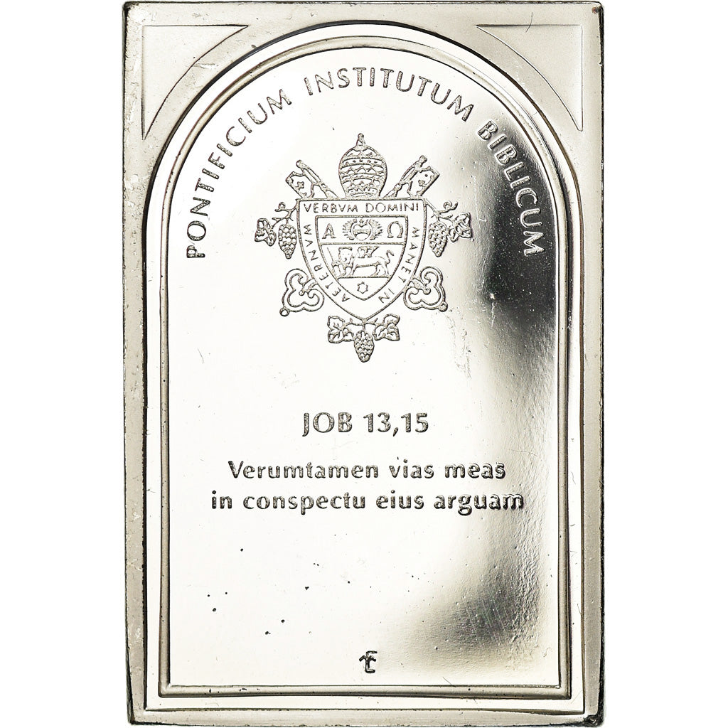 Vatican, Médaille, Institut Biblique Pontifical, Job 13,15, Religions &