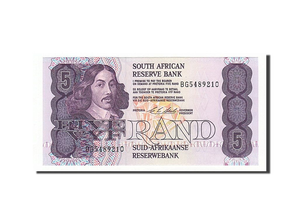 Banknote, South Africa, 5 Rand, 1978, UNC(65-70)