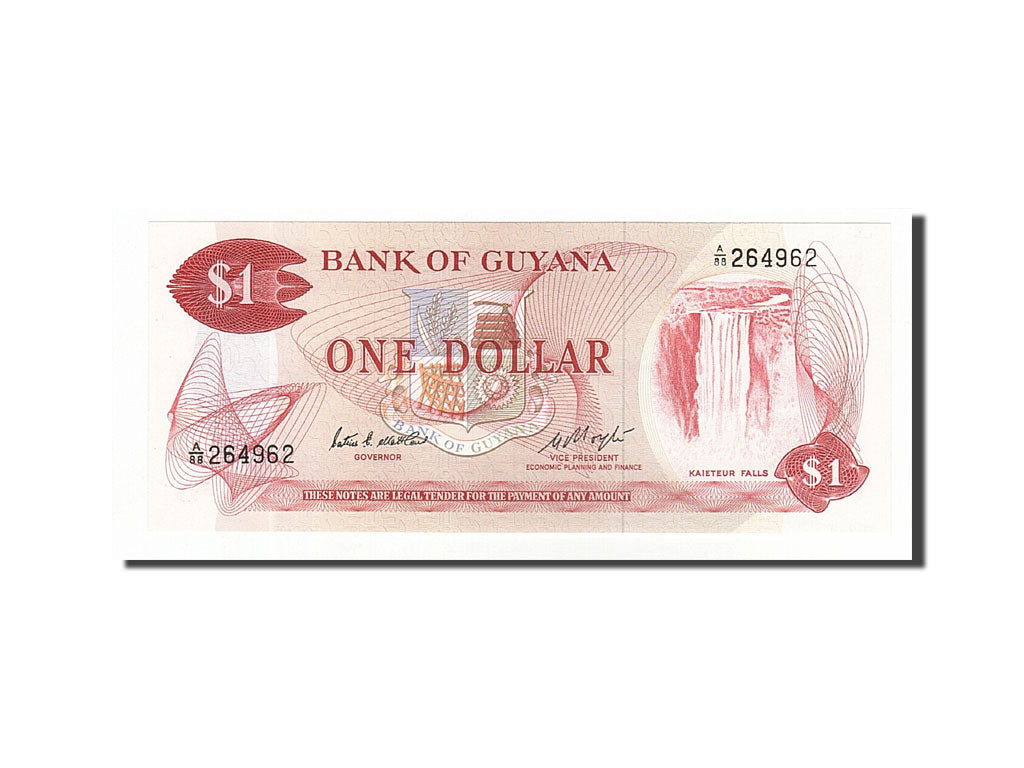 Banknote, Guyana, 1 Dollar, 1983, UNC(65-70)