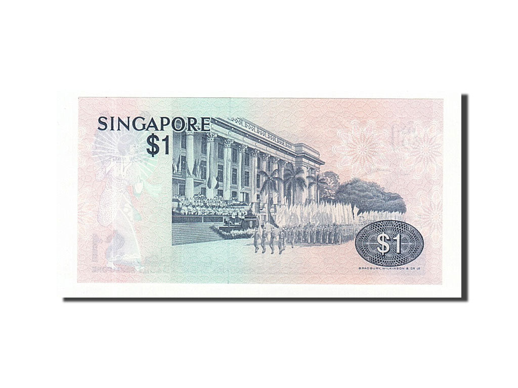 Banknote, Singapore, 1 Dollar, 1976, UNC(65-70)