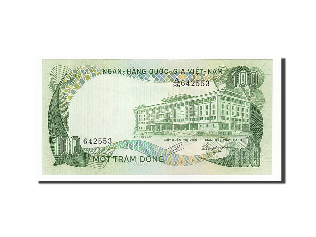 Billet, South Viet Nam, 100 Dông, 1972, NEUF