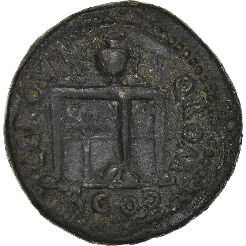 Moneta, Nero, Semis, 54-68, Rome, BB, Bronzo, RIC:233