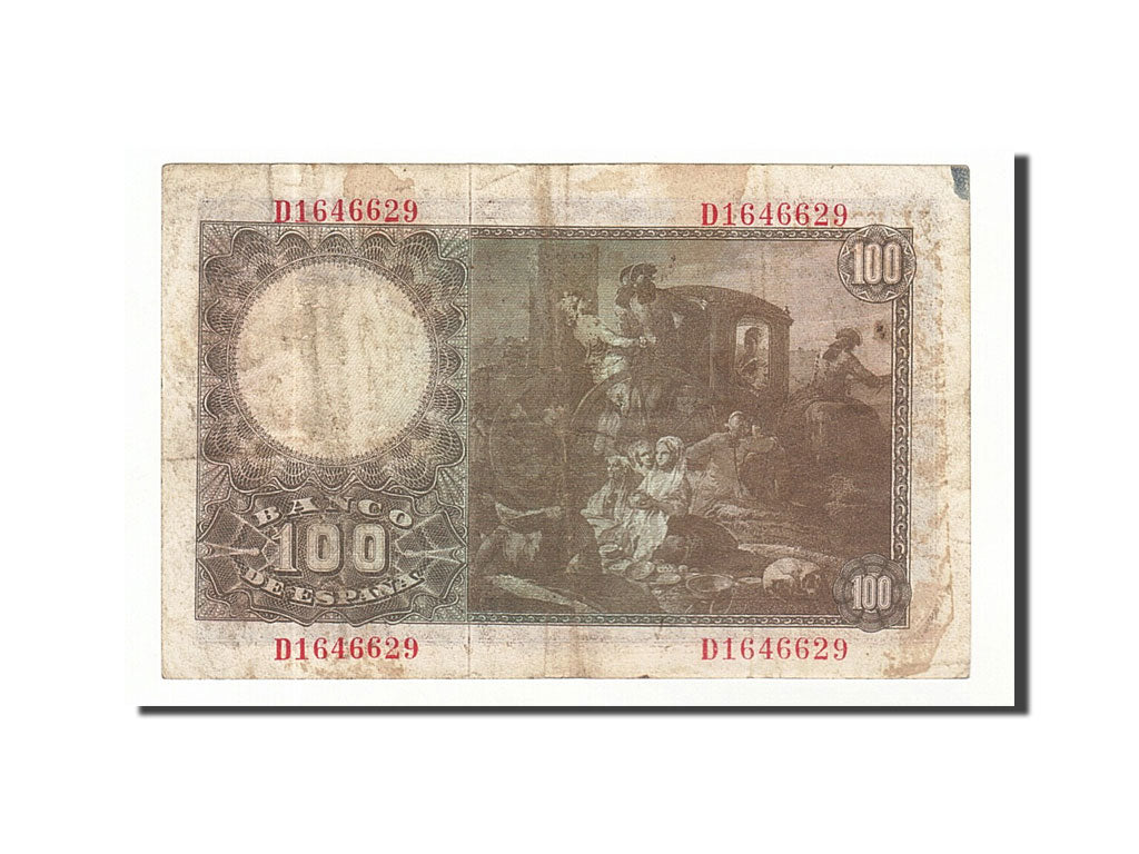 Billete, 100 Pesetas, 1948, España, KM:137a, 1948-05-02, BC