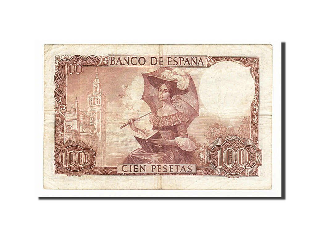 Banknote, Spain, 100 Pesetas, 1965, 1965-11-19, KM:150, EF(40-45)