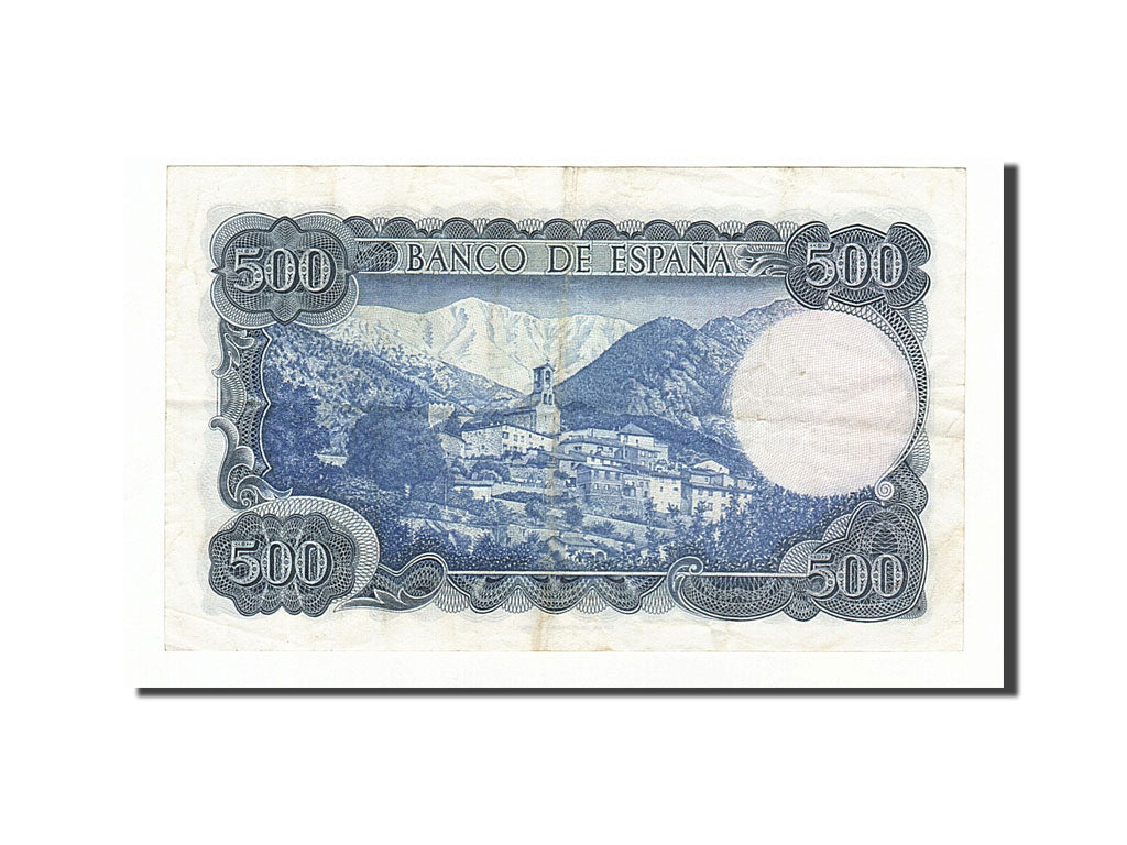 Banknot, Hiszpania, 500 Pesetas, 1971, 1971-07-23, KM:153a, EF(40-45)