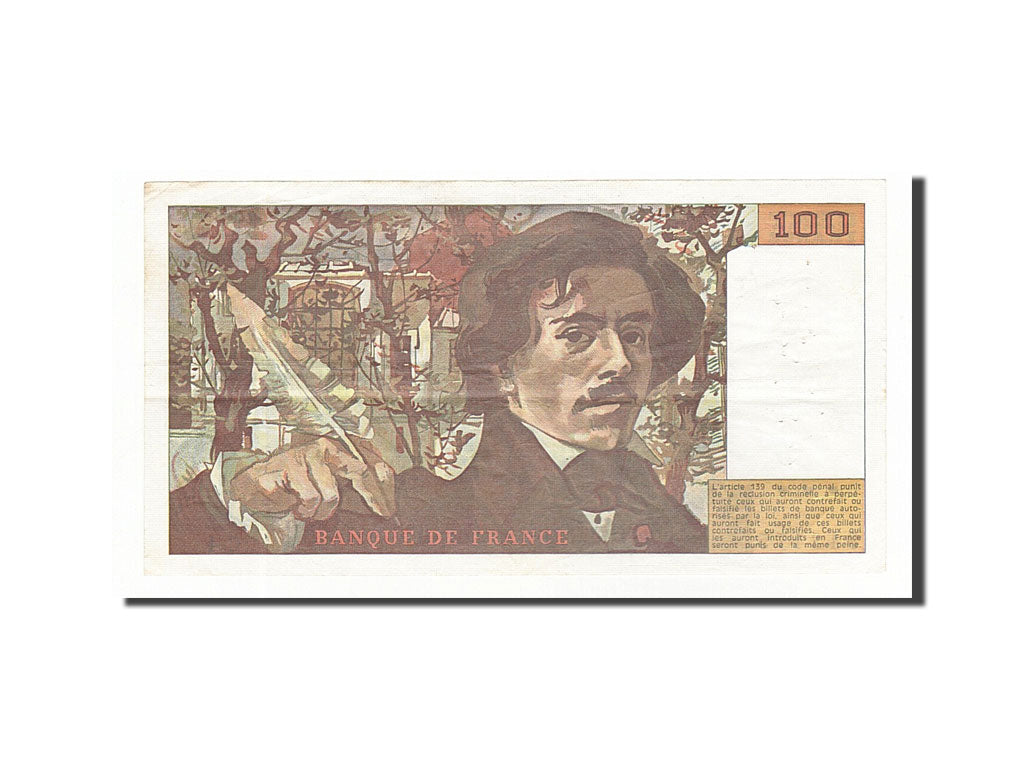 Banconote, Francia, 100 Francs, 1978, 1978, BB, Fayette:69.1c, KM:154a