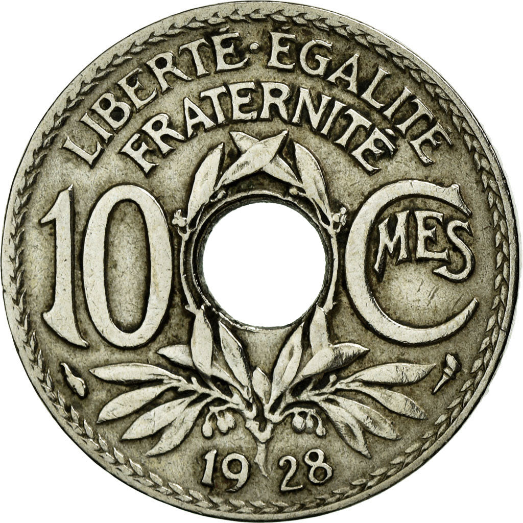 Coin, France, Lindauer, 10 Centimes, 1928, VF(30-35), Copper-nickel, KM:866a
