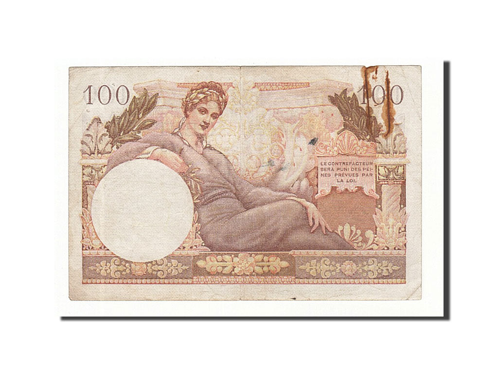 Banknote, France, 100 Francs, 1947, Undated, VF(30-35), Fayette:VF32.1, KM:M9